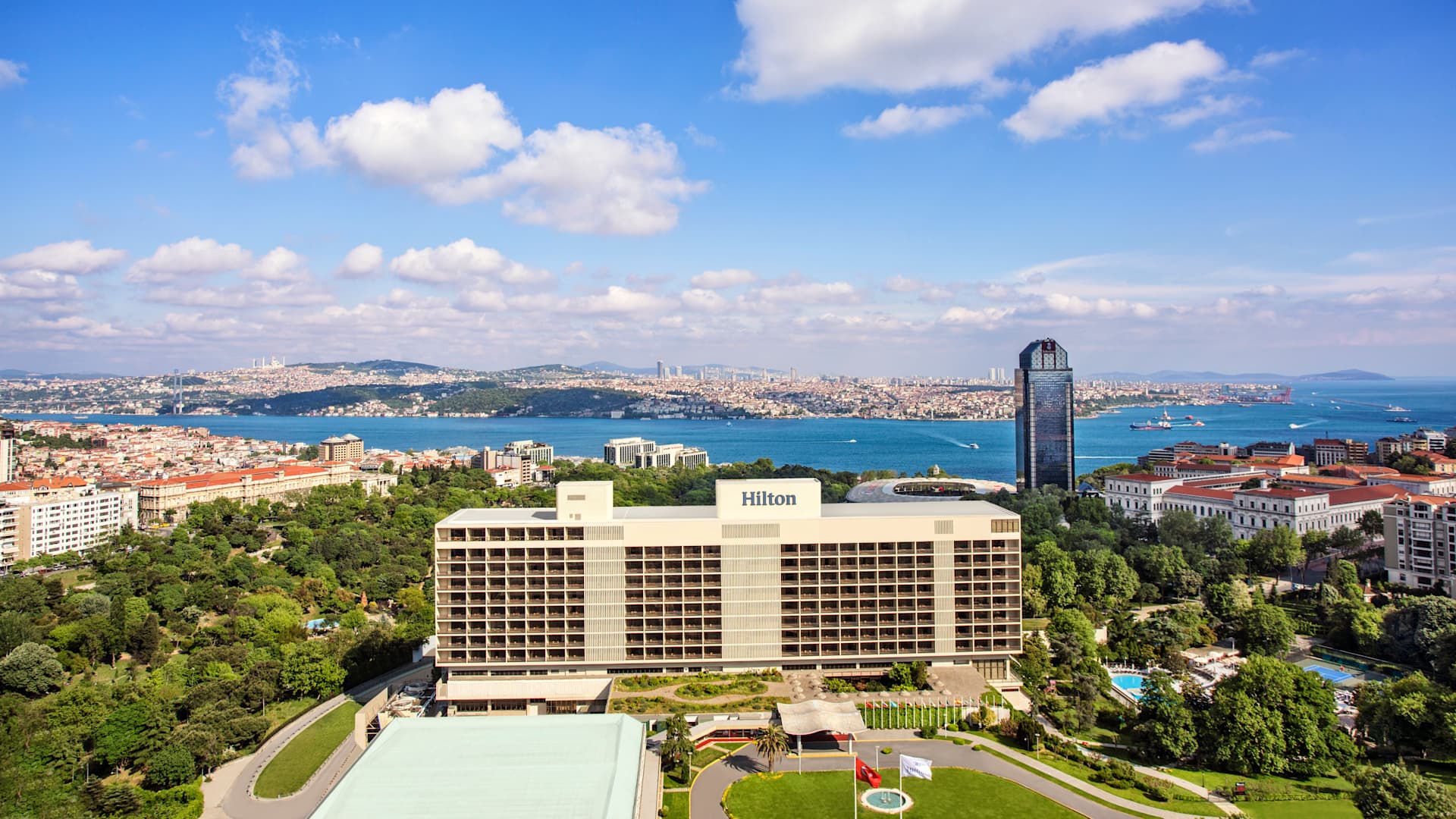 Hilton otel görünümü