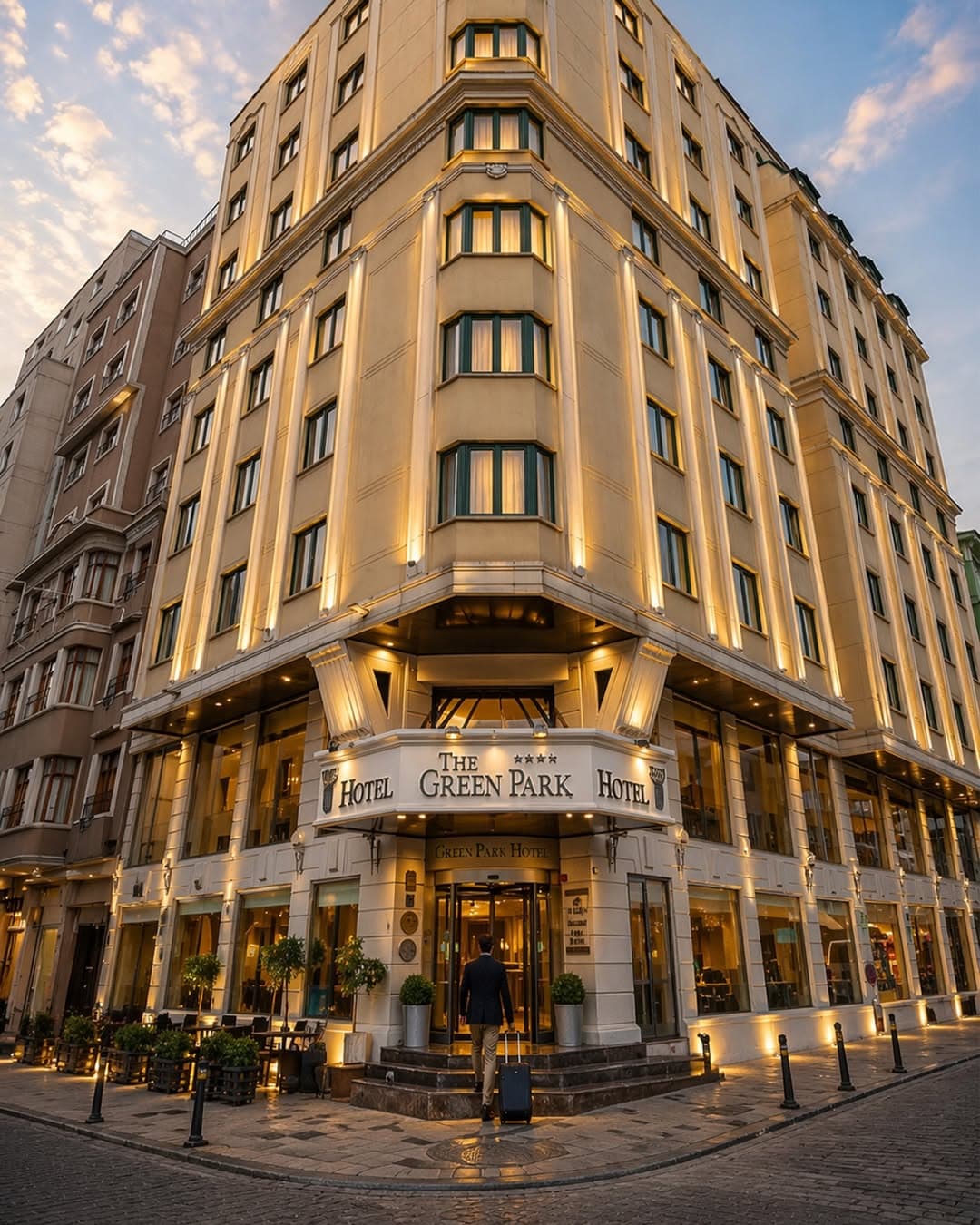 The Green Park otel görünümü